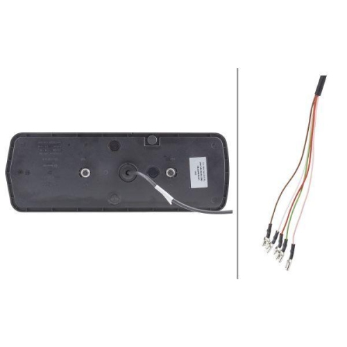 HELLA Heckleuchte 2VP 340 950-041 für DAF SCANIA KRONE LANGENDORF KEMPF, rechts