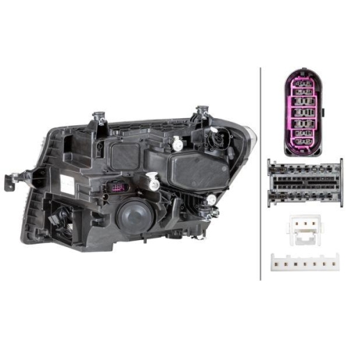 HELLA Hauptscheinwerfer 1EX 012 830-101 für VW, rechts