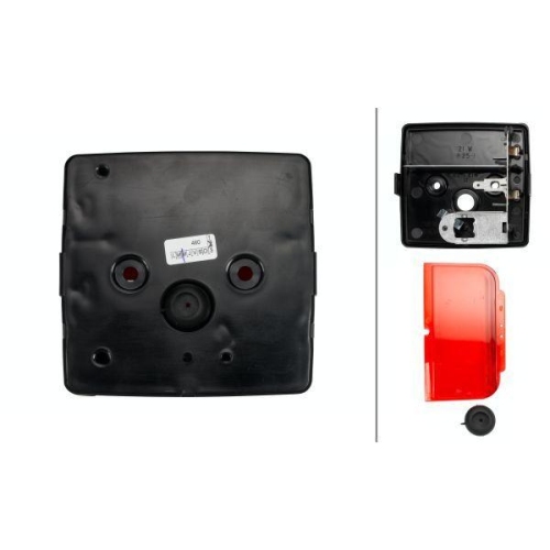 HELLA Heckleuchte 2SE 004 623-001 für DAF KÄSSBOHRER OPEL VOLVO HOLDER STEINBOCK