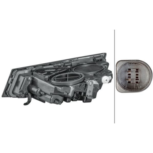 HELLA Nebelscheinwerfer 1NL 010 477-141 für VOLVO, rechts