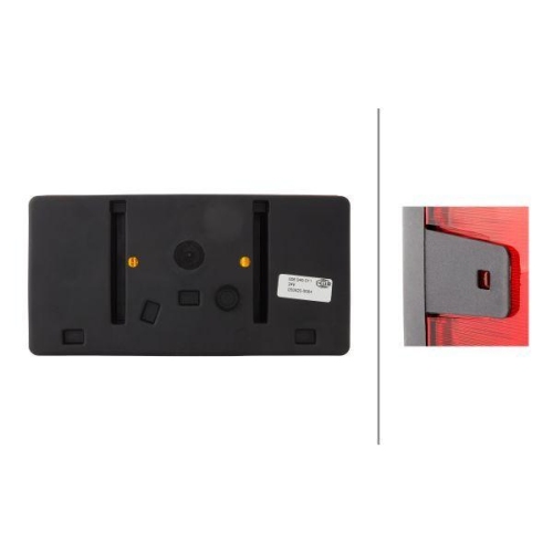 HELLA Heckleuchte 2SE 006 040-011 für KÄSSBOHRER SCANIA CLAAS GOLDHOFER DELVANO