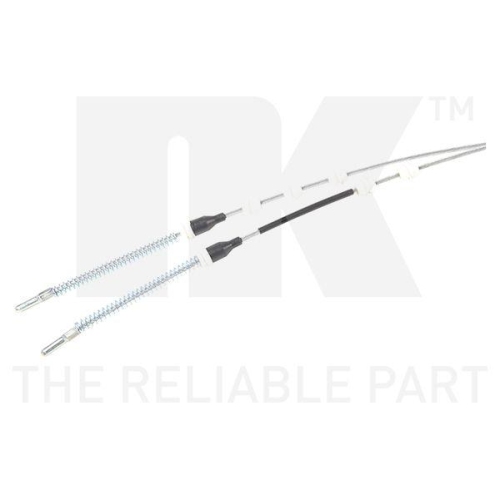 Seilzug, Feststellbremse NK 909904 f&uuml;r OPEL VAUXHALL, hinten