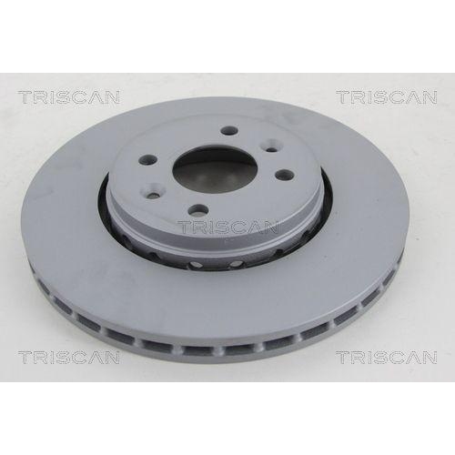 TRISCAN 8120 25181C 2 St&uuml;ck Bremsscheiben COATED f&uuml;r RENAULT DACIA, Vorderachse