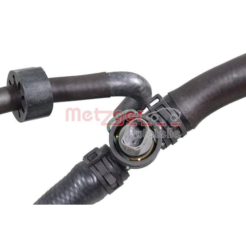 K&uuml;hlerschlauch METZGER 2421547 GREENPARTS f&uuml;r VW, rechts oben