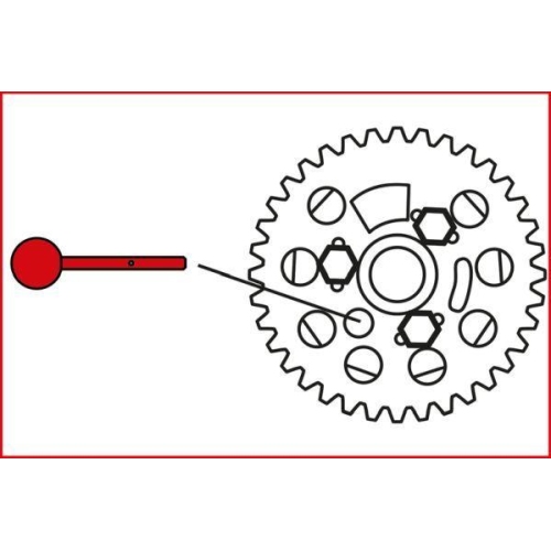 Einstellwerkzeugsatz, Steuerzeiten KS TOOLS 400.2100 für