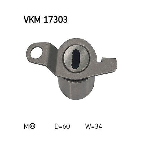 Spannrolle, Zahnriemen SKF VKM 17303 f&uuml;r MG ROVER LAND ROVER, links