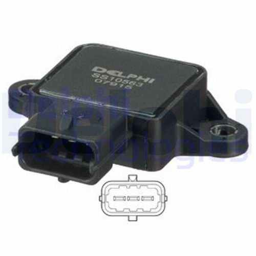 DELPHI SS10563-12B1 Sensor, Drosselklappenstellung f&uuml;r NISSAN OPEL SAAB VAUXHALL