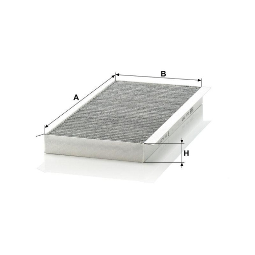 Filter, Innenraumluft MANN-FILTER CUK 3567 f&uuml;r FORD