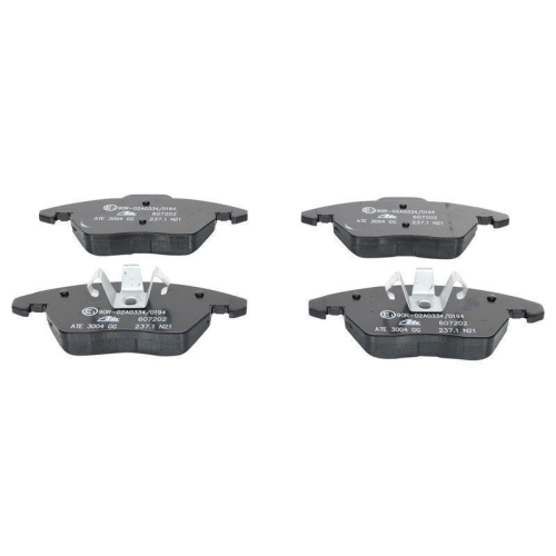 Bremsbelagsatz, Scheibenbremse ATE 13.0460-7202.2 f&uuml;r CITRO&Euml;N PEUGEOT