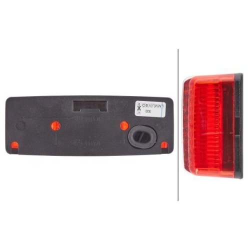 HELLA Schlussleuchte 2TM 006 717-047 für DAF VOLVO MASSEY FERGUSON CLAAS DEMAG