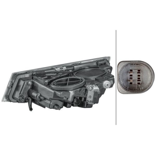 HELLA Nebelscheinwerfer 1NL 010 477-201 für VOLVO, rechts