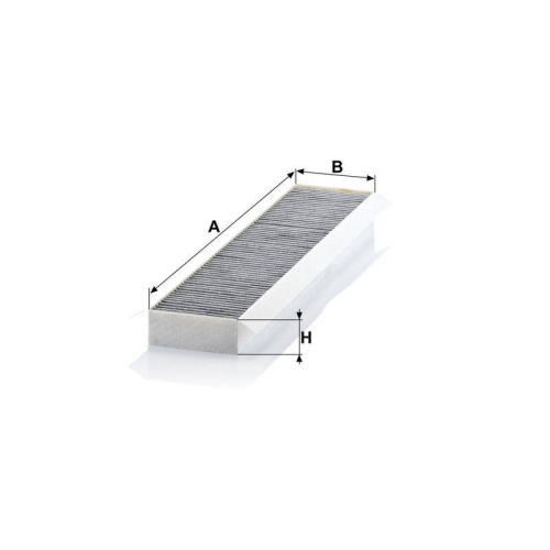 Filter, Innenraumluft MANN-FILTER CUK 5141 f&uuml;r FORD JAGUAR