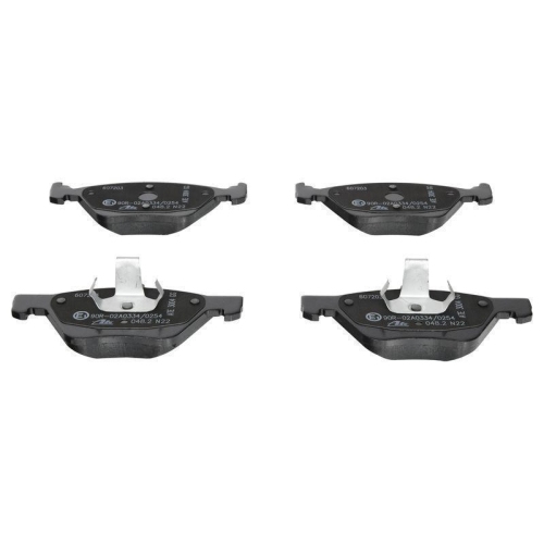 Bremsbelagsatz, Scheibenbremse ATE 13.0460-7203.2 f&uuml;r MERCEDES-BENZ, Vorderachse