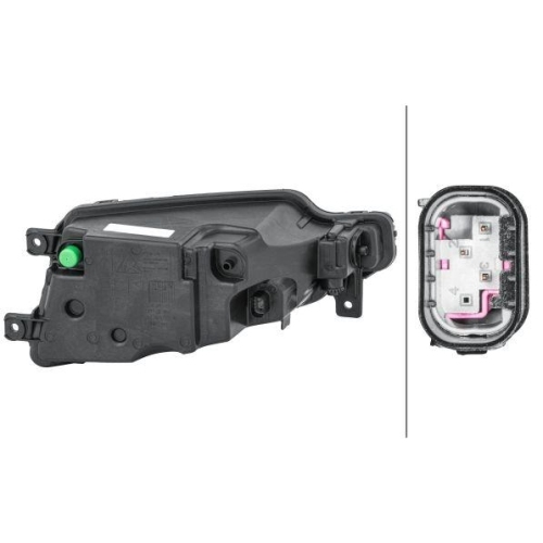 HELLA Nebelscheinwerfer 1NA 013 797-011 für VW, links