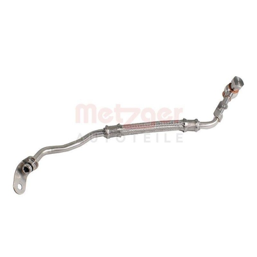 K&uuml;hlmittelrohrleitung METZGER 4010645 f&uuml;r BMW ALPINA, Abgasturbolader