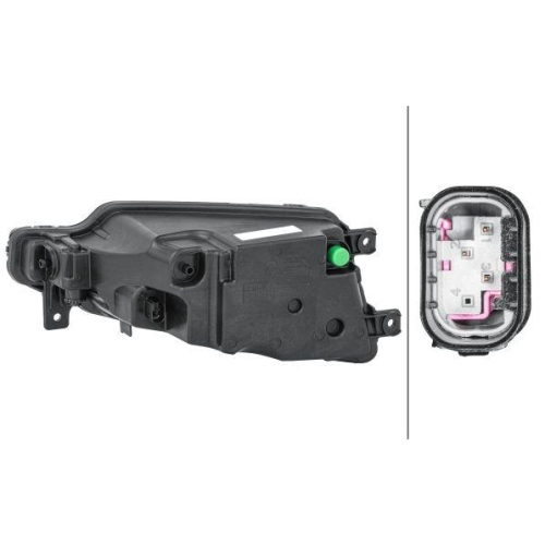 HELLA Nebelscheinwerfer 1NA 013 797-021 für VW, rechts