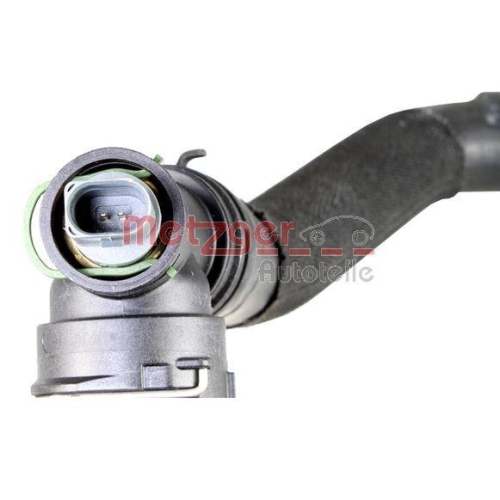 K&uuml;hlerschlauch METZGER 2420880 ORIGINAL ERSATZTEIL f&uuml;r AUDI SEAT SKODA VW
