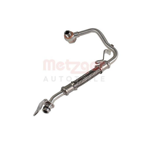 K&uuml;hlmittelrohrleitung METZGER 4010646 f&uuml;r BMW ALPINA, Abgasturbolader