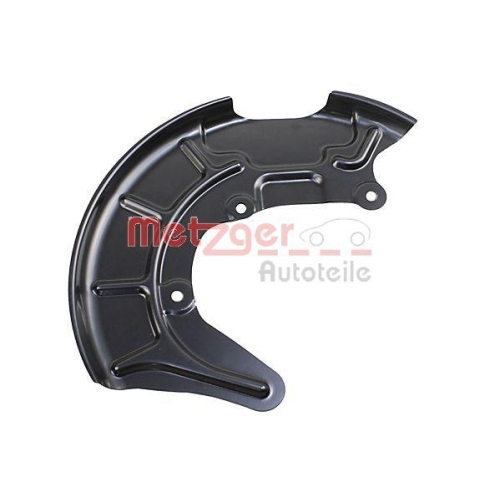 Spritzblech, Bremsscheibe METZGER 6115332 f&uuml;r AUDI VW, Vorderachse rechts