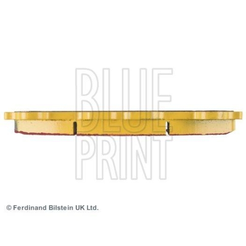 Bremsbelagsatz, Scheibenbremse BLUE PRINT ADN142143 f&uuml;r NISSAN, Vorderachse