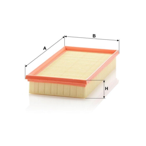 Luftfilter MANN-FILTER C 3093/1 f&uuml;r VAG