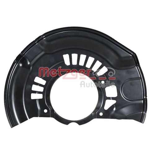 Spritzblech, Bremsscheibe METZGER 6115334 f&uuml;r TOYOTA, Vorderachse rechts