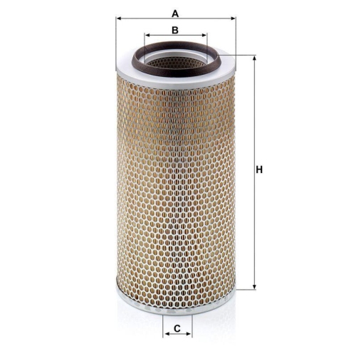 Luftfilter MANN-FILTER C 20 325/2 Piclon f&uuml;r DAF FIAT FORD ISUZU IVECO NISSAN