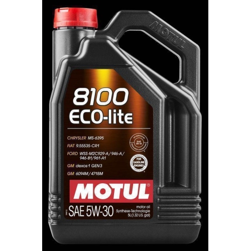 Motoröl MOTUL 110051 8100 ECO-LITE 5W-30 für