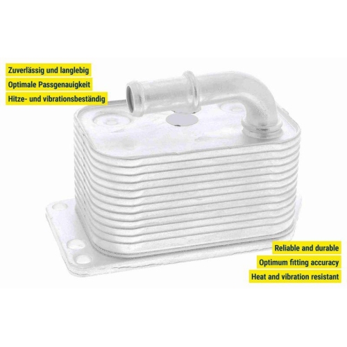 Ölkühler, Motoröl VEMO V42-60-0005 Original VEMO Qualität für PEUGEOT