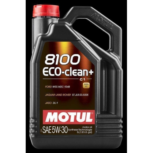 Motoröl MOTUL 109674 8100 ECO-CLEAN+ 5W-30 für