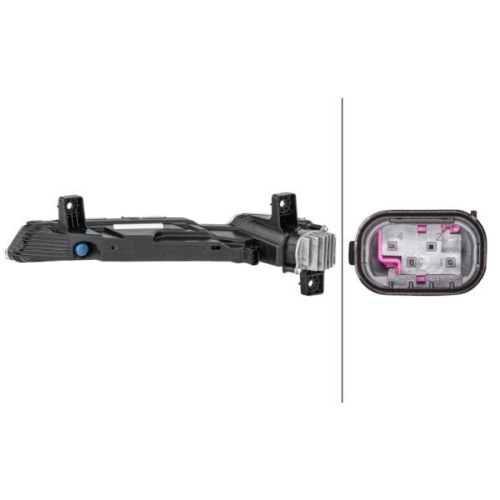 HELLA Blinkleuchte 2BE 012 170-061 f&uuml;r PORSCHE, vorne rechts