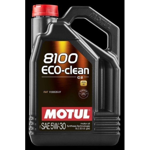Motoröl MOTUL 109232 8100 ECO-CLEAN 5W-30 für