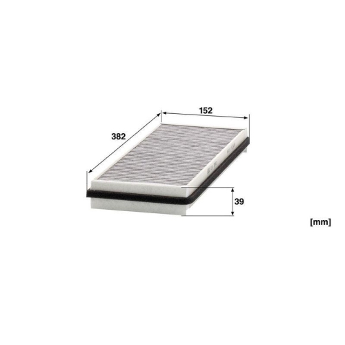 Filter, Innenraumluft MANN-FILTER CUK 3840 f&uuml;r RENAULT JCB