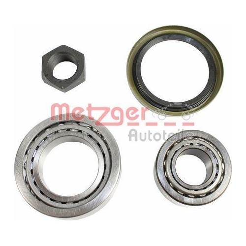 Radlagersatz METZGER WM 6686 GREENPARTS f&uuml;r CHRYSLER MERCEDES-BENZ, Vorderachse