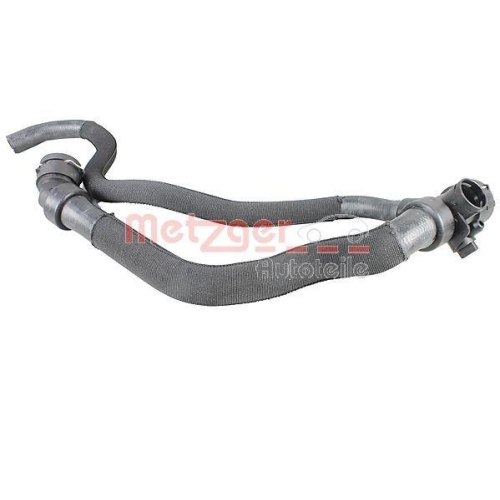 K&uuml;hlerschlauch METZGER 2420891 f&uuml;r AUDI SEAT, links unten