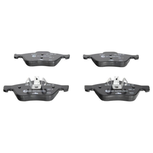 Bremsbelagsatz, Scheibenbremse ATE 13.0460-7221.2 f&uuml;r RENAULT, Vorderachse