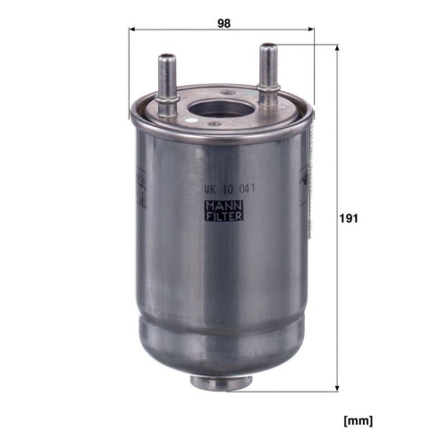 Kraftstofffilter MANN-FILTER WK 10 041 z f&uuml;r RENAULT