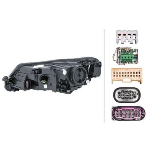 HELLA Hauptscheinwerfer 1ZS 011 939-421 f&uuml;r SKODA, rechts