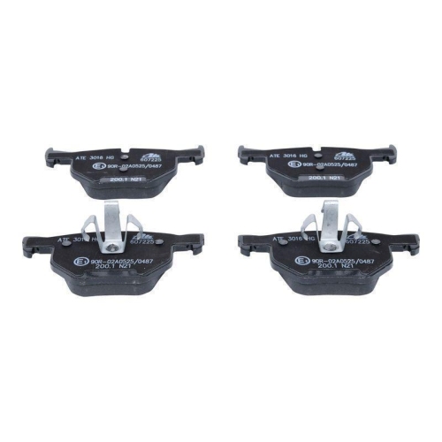 Bremsbelagsatz, Scheibenbremse ATE 13.0460-7225.2 f&uuml;r BMW, Hinterachse
