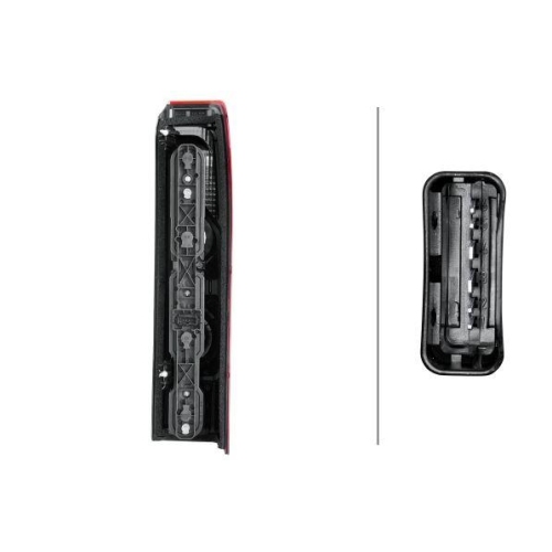 HELLA Heckleuchte 2VA 010 110-051 für OPEL RENAULT VAUXHALL, links