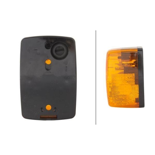 Blinkleuchte HELLA 2BA 002 652-121 f&uuml;r FIAT INTERNATIONAL HARV. IVECO VAN HOOL