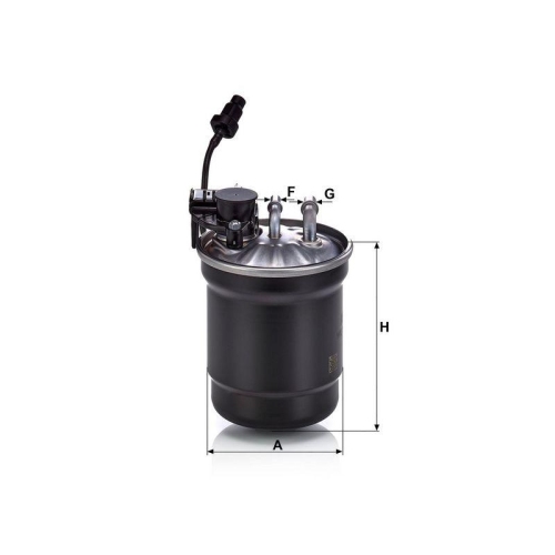 Kraftstofffilter MANN-FILTER WK 11 025 f&uuml;r FORD