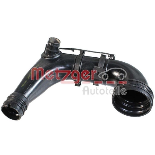 Saugrohr, Luftversorgung METZGER 2401055 f&uuml;r FIAT LANCIA, links