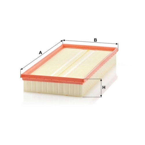 Luftfilter MANN-FILTER C 37 153 f&uuml;r VAG
