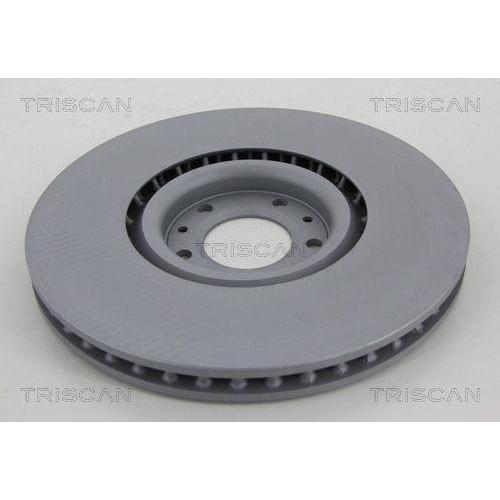 TRISCAN 8120 28140c 2 St&uuml;ck Bremsscheiben COATED f&uuml;r PEUGEOT, Vorderachse