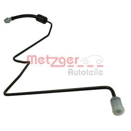 Bremsschlauch METZGER 4119369 f&uuml;r FORD, Hinterachse links, innen