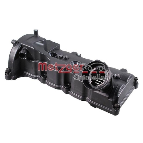 Zylinderkopfhaube METZGER 2389205 f&uuml;r AUDI PORSCHE VW, f&uuml;r Zylinder 4-6, links