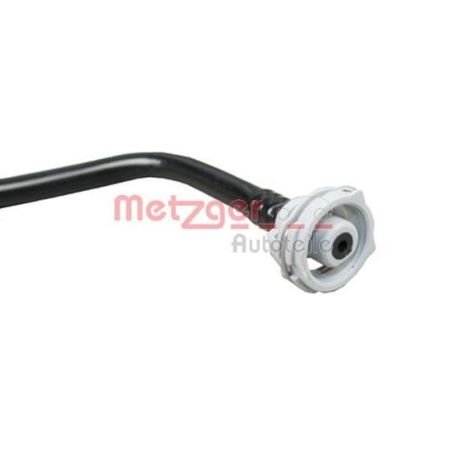 K&uuml;hlmittelrohrleitung METZGER 2420900 f&uuml;r AUDI, links oben