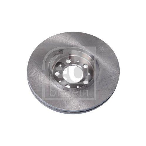FEBI BILSTEIN 19370 2 St&uuml;ck Bremsscheiben f&uuml;r AUDI SEAT SKODA VW, Vorderachse