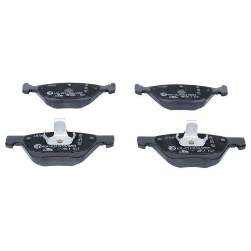 Bremsbelagsatz, Scheibenbremse ATE 13.0470-7087.2 ATE Ceramic f&uuml;r CHRYSLER